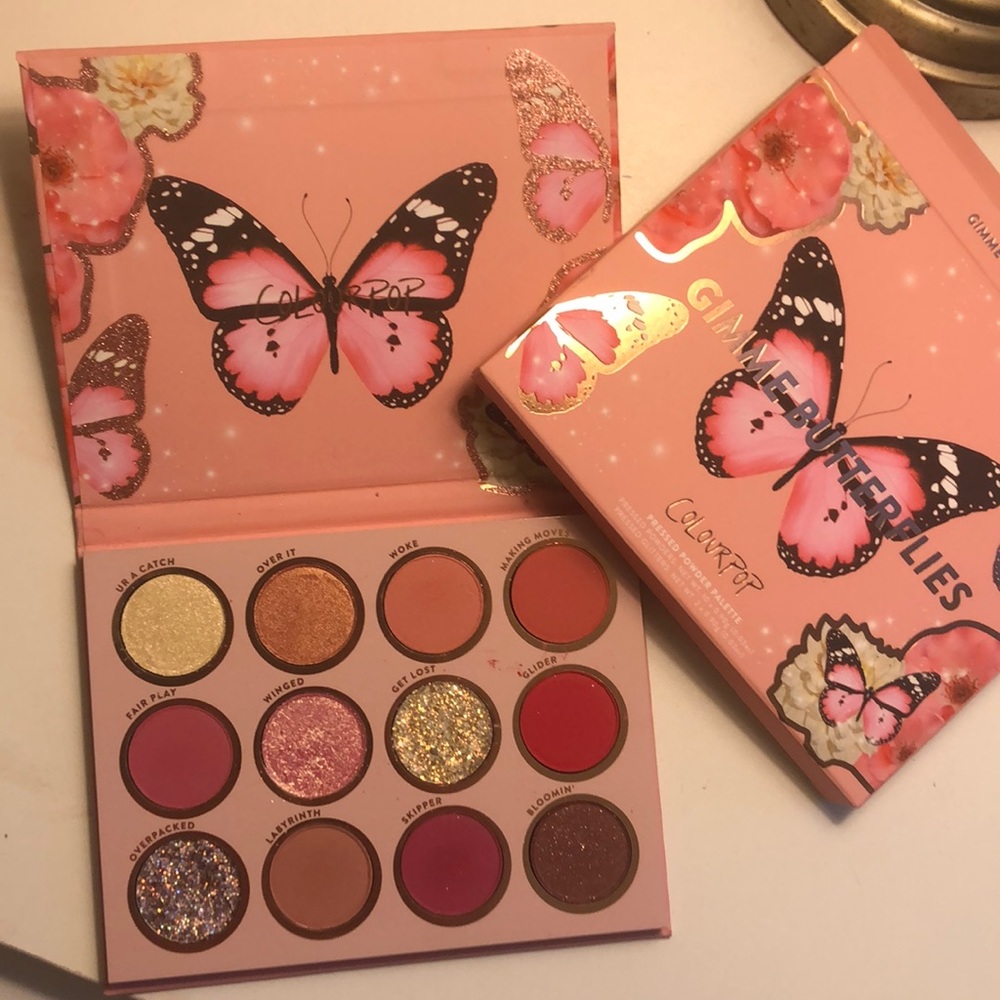 • colourpop gimme butterflies palette •